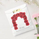 Sachets En Papier Mariage Red Roses (Scellé)