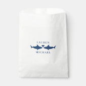 Sachets En Papier Mariage requin (Devant)