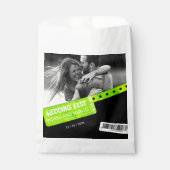 Sachets En Papier Mariage Rock and Roll Billetterie Concert Boarding (Devant)