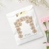 Sachets En Papier Mariage Rose orange (Scellé)