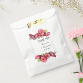 Sachets En Papier Mariage rose rose (Scellé)