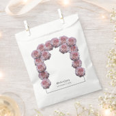 Sachets En Papier Mariage Rose rose clair (Coupé)