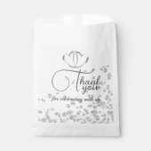 Sachets En Papier Mariage Royal Blue, Diamonds & Hearts (Devant)