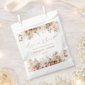 Sachets En Papier Mariage Rustique Boho Garden Flowers (Coupé)