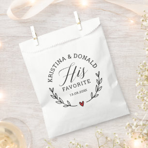 Sachets En Papier Mariage rustique Favoriser Son Sac Faveur Préféré