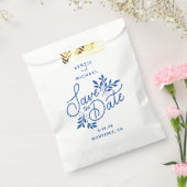 Sachets En Papier Mariage Sauvegarder la date Main tiré swag botaniq (Scellé)