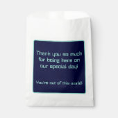 Sachets En Papier Mariage Sci-Fi Galactique (Devant)
