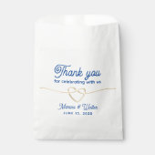 Sachets En Papier Mariage simple (Devant)