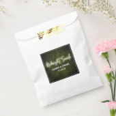 Sachets En Papier Mariage Snack de minuit blanc Neon Boxwood (Scellé)