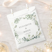 Sachets En Papier Mariage végétal Eucalyptus (Coupé)