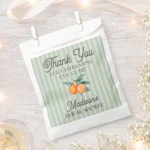 Sachets En Papier Mariage Vert Citron Douceur Principale Shower