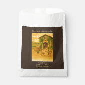 Sachets En Papier Mariage viticole de Napa Valley (Devant)