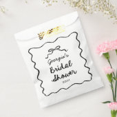 Sachets En Papier Mariage Whimsical Dessiné à la Main (Scellé)