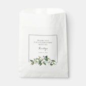 Sachets En Papier Mariée de Magnolia blanche (Devant)