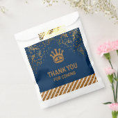 Sachets En Papier Marine Blue Gold Royal Prince Merci (Scellé)