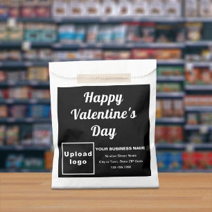 Sachets En Papier Marque Black Business; Valentine; sac en papier