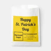 Sachets En Papier Marque Jaune, St. Patrick's Day, (Devant)