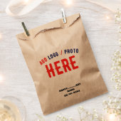 SACHETS EN PAPIER MARQUE VERIFIEE BRUNE PERSONNALISABLE MODERNE ET C (Coupé)