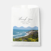 Sachets En Papier Martha's Vineyard Mariage Beach Photo (Devant)
