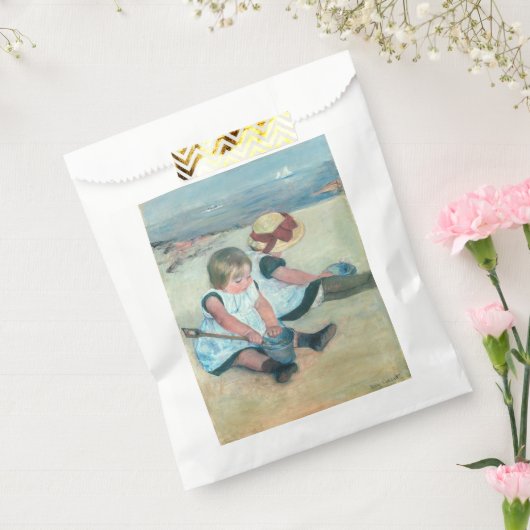Sachets En Papier Mary Cassatt - Enfants jouant sur la plage (Scellé)