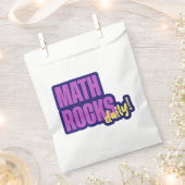 Sachets En Papier Math Rocks Enseignant quotidien (Coupé)