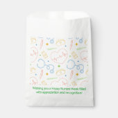 Sachets En Papier Médecin Infirmière Santé Médicale EMT (Devant)