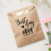 Sachets En Papier Meilleur Jour Favoriser Sac (Scellé)