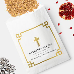 Sachets En Papier Mémorial Funérailles Orthodoxes Grecs Kolyva Κόλλυ
