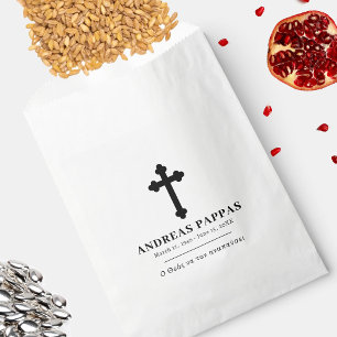 Sachets En Papier Mémorial Funérailles Orthodoxes Grecs Kolyva Κόλλυ