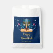 Sachets En Papier Menorah Hanukkah Party  (Devant)