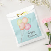 Sachets En Papier Merci Aquarelle Bleu (Scellé)