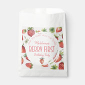 Sachets En Papier Merci beaucoup 1ère baie Premier anniversaire (Devant)