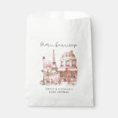 Sachets En Papier Merci Beaucoup Paris Café Baby shower Merci (Devant)