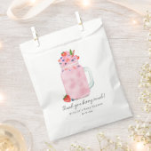 Sachets En Papier Merci Berry Beaucoup de Baby shower Fruit Smoothie (Coupé)