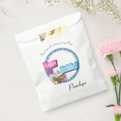 Sachets En Papier Merci Caricature Anniversaire écureuil (Scellé)