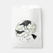 Sachets En Papier Merci Crow Inséparables Favoriser le sac (Devant)