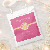 Sachets En Papier Merci d'aquarelle Tropical Freesia (Coupé)