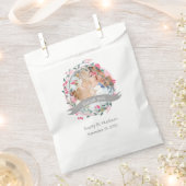 Sachets En Papier Merci d'art populaire rose Peony rustique (Coupé)