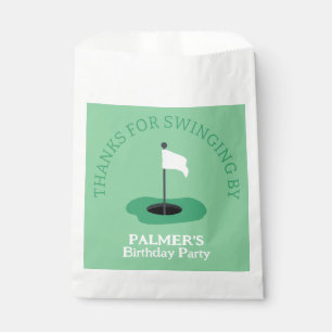 Sachets En Papier Merci D'Avoir Changé Par Golf Party Merci