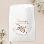 Sachets En Papier Merci de Baby shower Little Lovebug