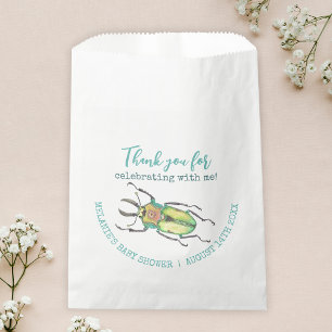 Sachets En Papier Merci de Baby shower Little Lovebug