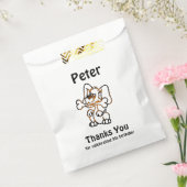 Sachets En Papier Merci de chiot mignon (Scellé)