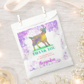 Sachets En Papier Merci de fête d'anniversaire de chèvre (Coupé)