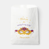 Sachets En Papier Merci de fête d'anniversaire du Carnaval (Devant)