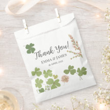 Merci de Jour de la Saint Patrick de feuille de tr