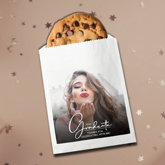 Sachets En Papier Merci de la graduation photo