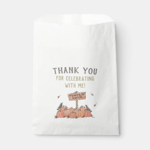 Sachets En Papier Merci de patchs citrouille