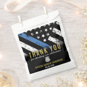 Sachets En Papier Merci de retraite de la police (Coupé)