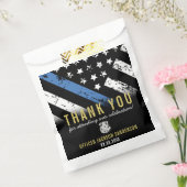 Sachets En Papier Merci de retraite de la police (Scellé)