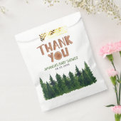 Sachets En Papier Merci du Baby shower des bois (Scellé)